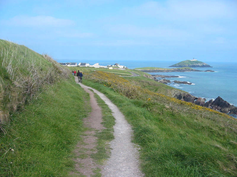 Ballycotton Cliff Walk and Ballycotton Lighthouse